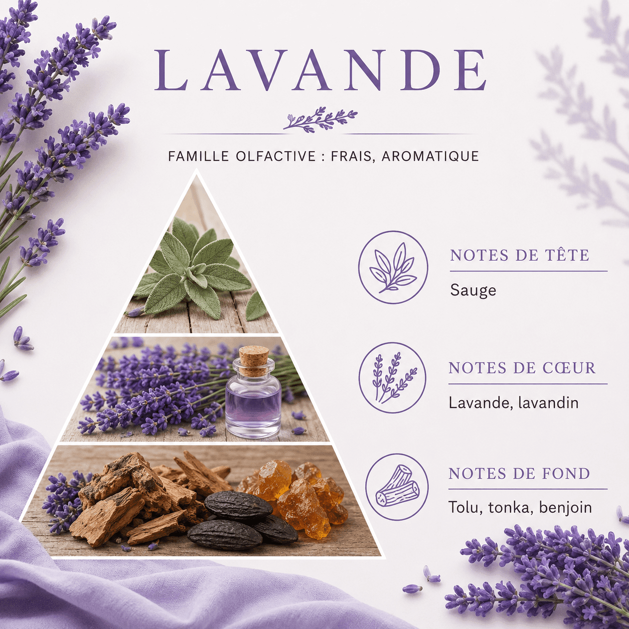 Bougie en cire végétale sans paraffine ni toxines VerdePure 1 Bougie Lavande