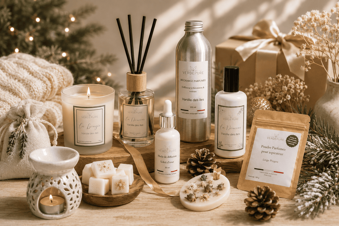 Cadeau de Noël pour une femme ou une maman : 7 idées parfumées et saines - VerdePure | Bougies et Parfums d'intérieur