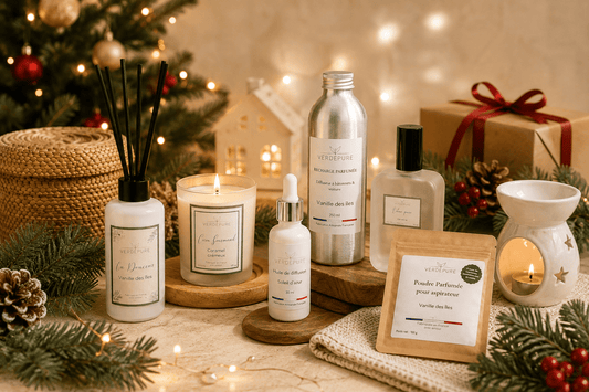 Idées cadeaux Noël 2026 : 8 cadeaux parfumés sains et non toxiques - VerdePure | Bougies et Parfums d'intérieur