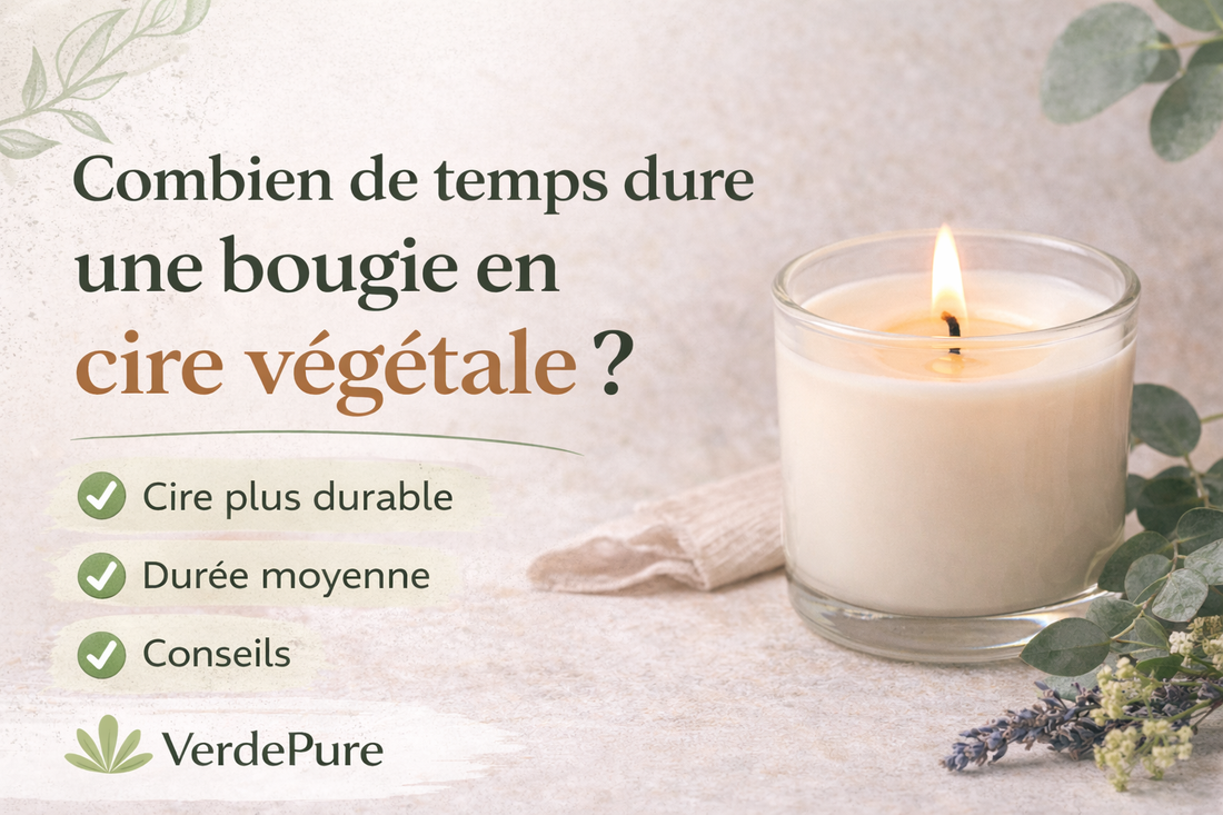 bougie en cire végétale