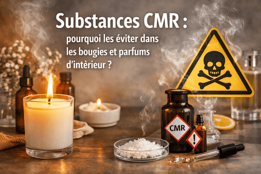 Substances CMR : pourquoi les éviter dans les bougies et parfums d’intérieur ? - VerdePure | Bougies et Parfums d'intérieur