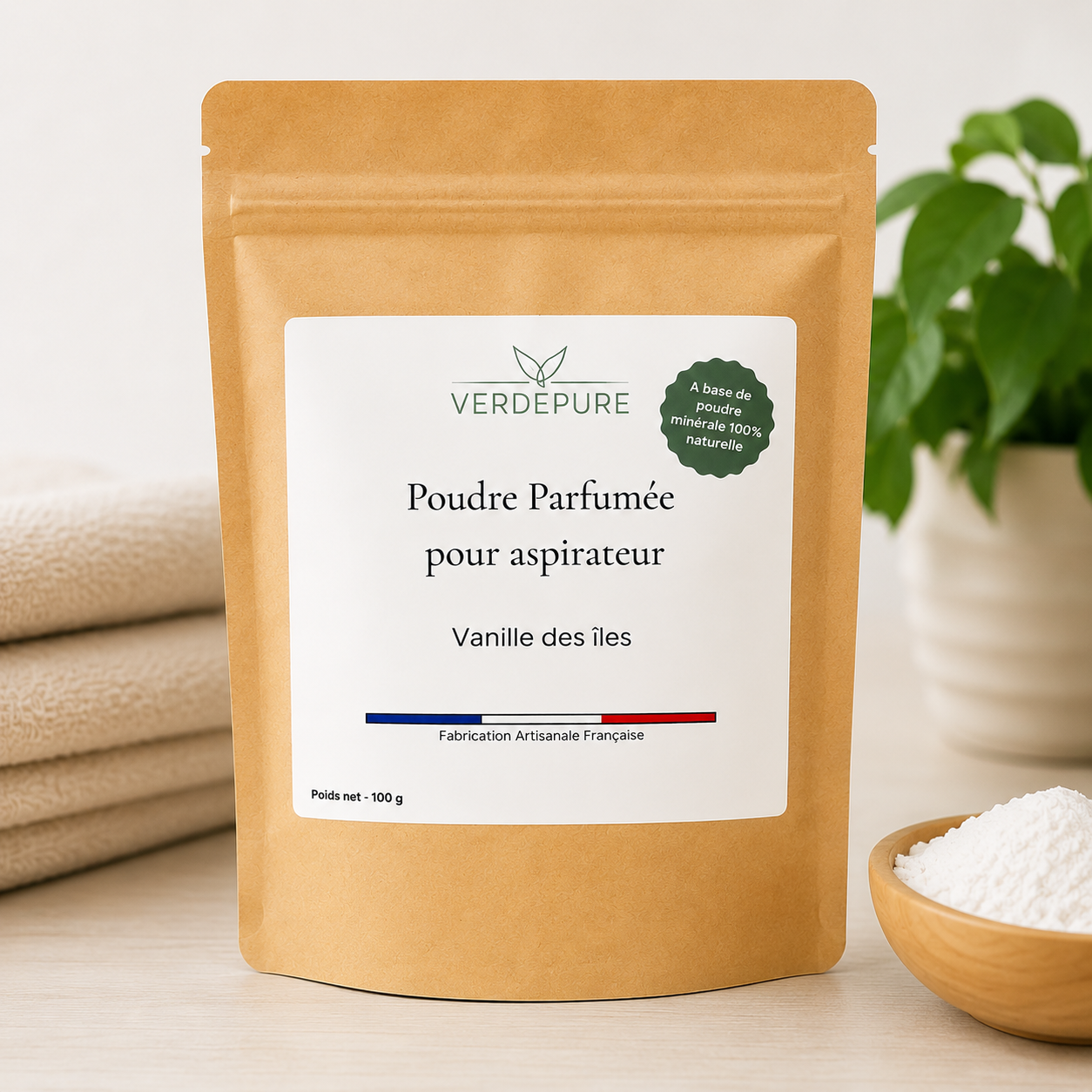 Poudre parfumée pour aspirateur – sans CMR - 100 g